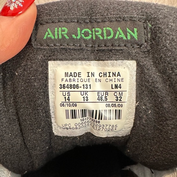 Air Jordan 60 Plus Retro Boston Celtics Sneakers - Picture 6 of 6